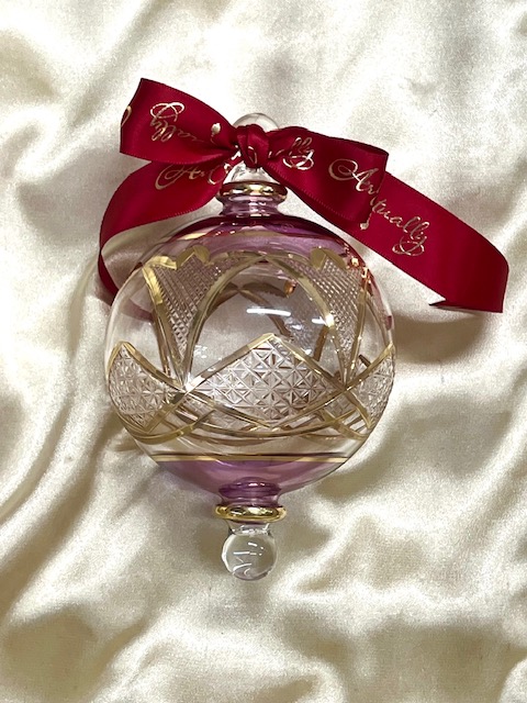 Christmas Ornament (L) ~ Purple