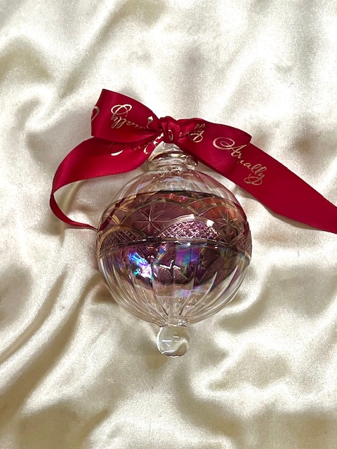 Christmas Ornament (L) ~ Purple