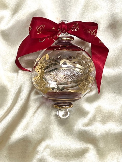 Christmas Ornament (L) ~ Purple