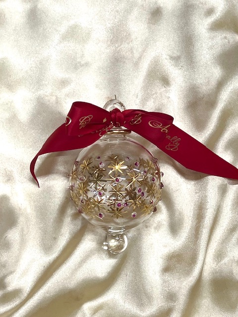 Christmas Ornament (L) ~ Purple