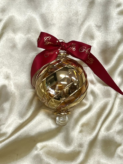 Christmas Ornament (L) ~ Yellow