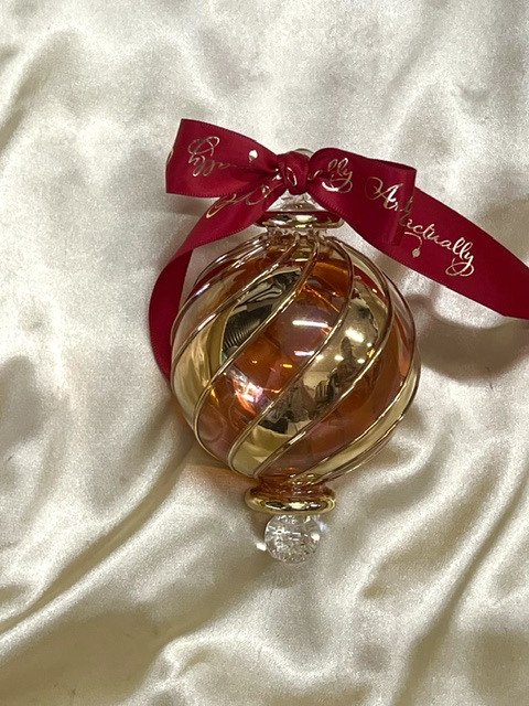 Christmas Ornament (L) ~ Yellow