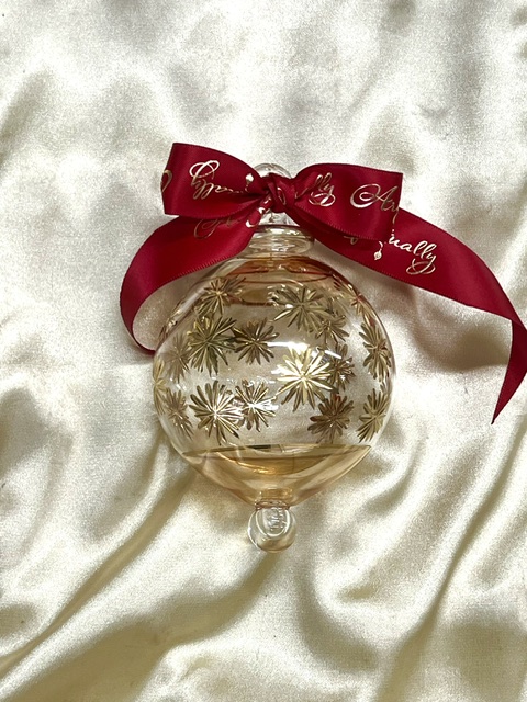 Christmas Ornament (L) ~ Yellow