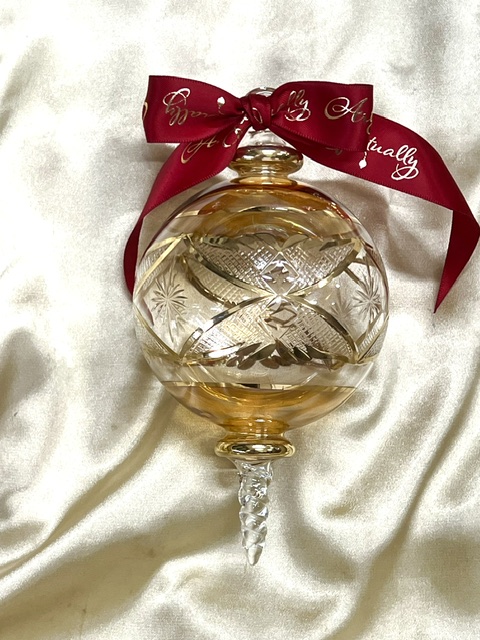 Christmas Ornament (L) ~ Yellow