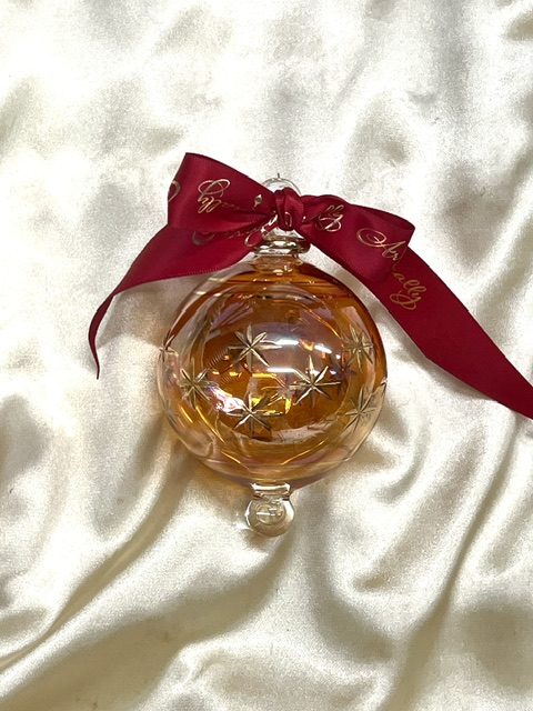 Christmas Ornament (L) ~ Yellow