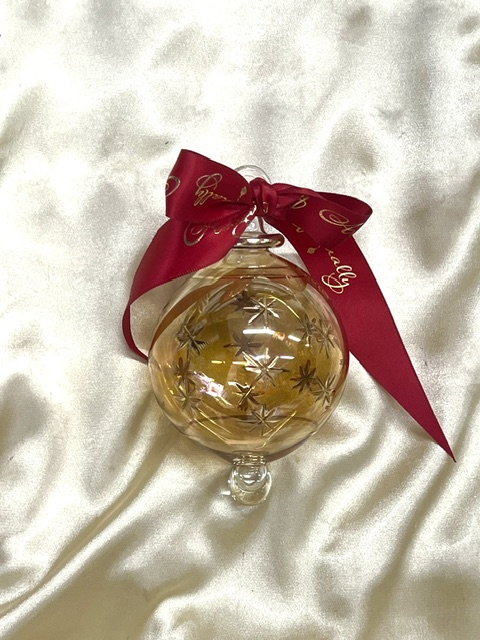 Christmas Ornament (L) ~ Yellow