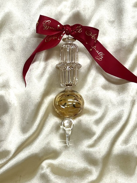 Christmas Ornament (L) ~ Yellow