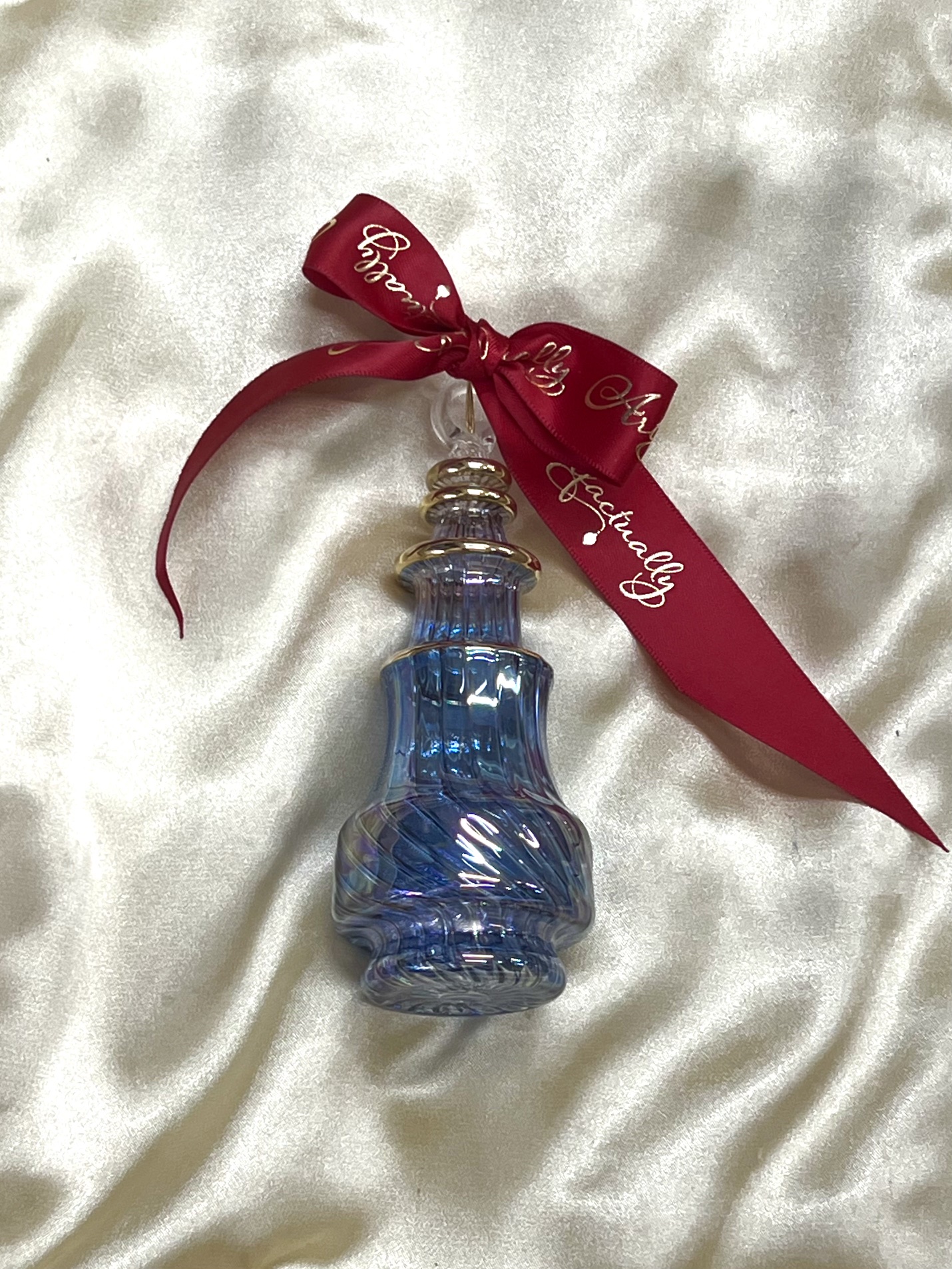 Christmas Ornament (L) ~ Blue