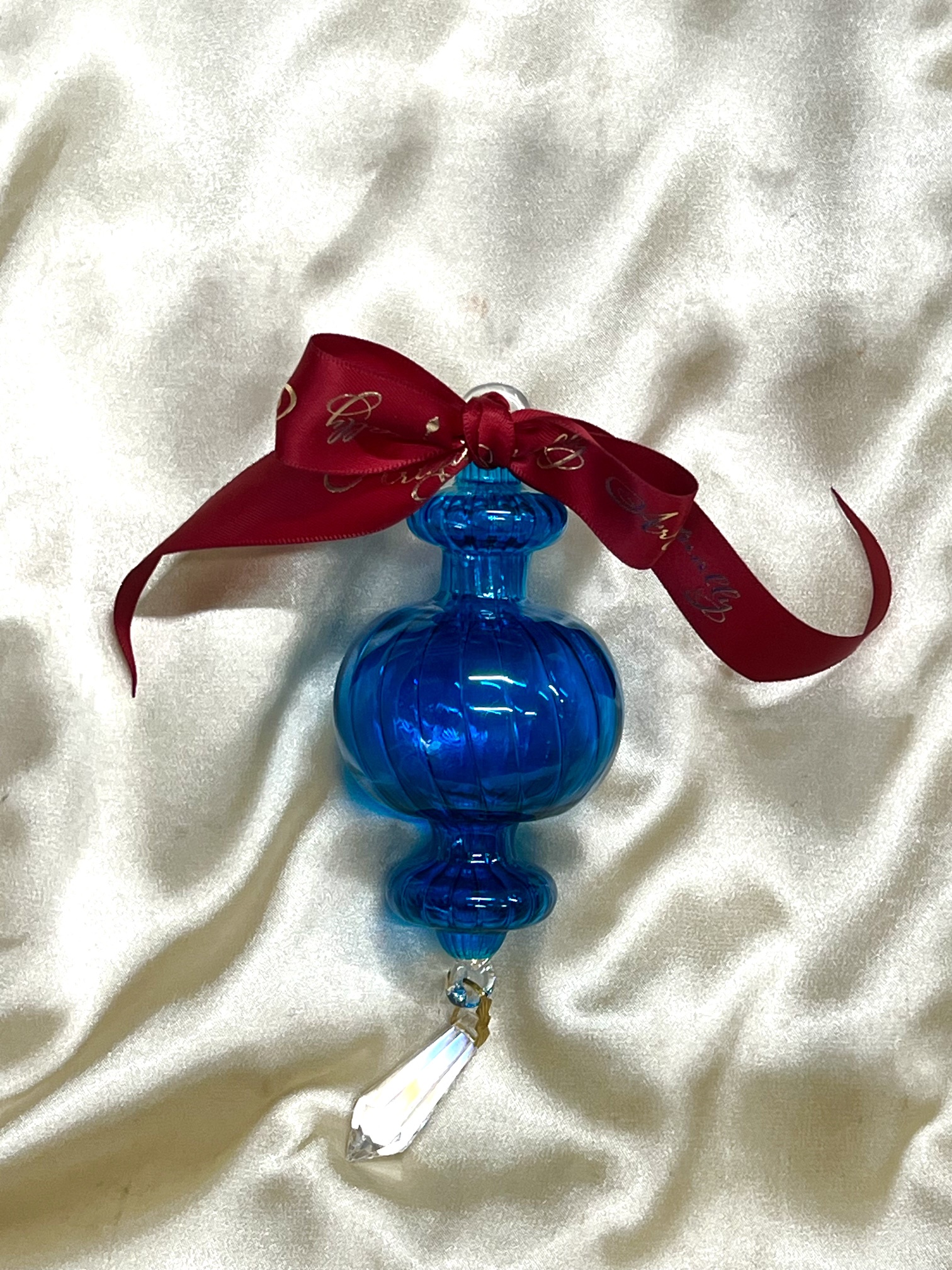Christmas Ornament (L) ~ Blue