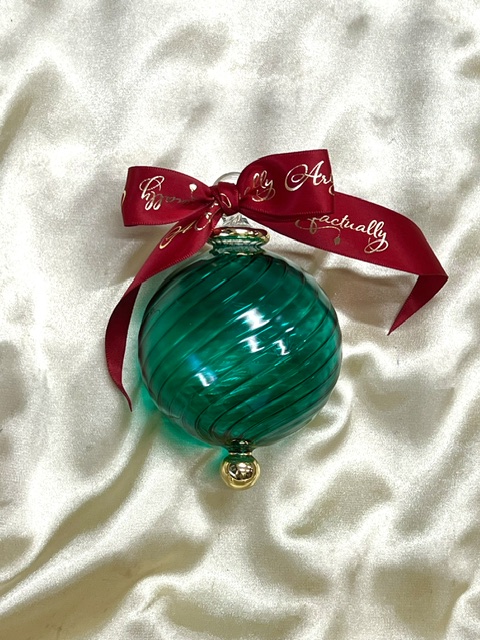 Christmas Ornament (L) ~ Green