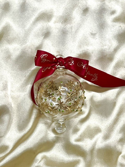 Christmas Ornament (L) ~ Green