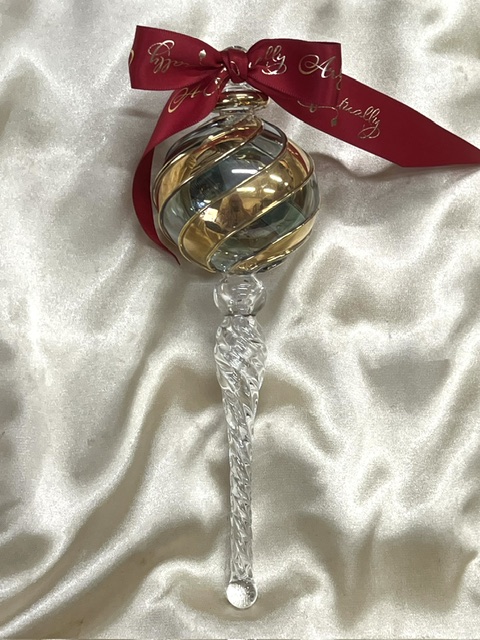 Christmas Ornament (L) ~ Green