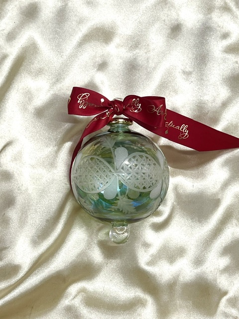 Christmas Ornament (L) ~ Green