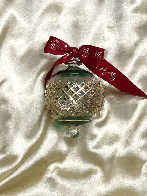 Christmas Ornament (L) ~ Green