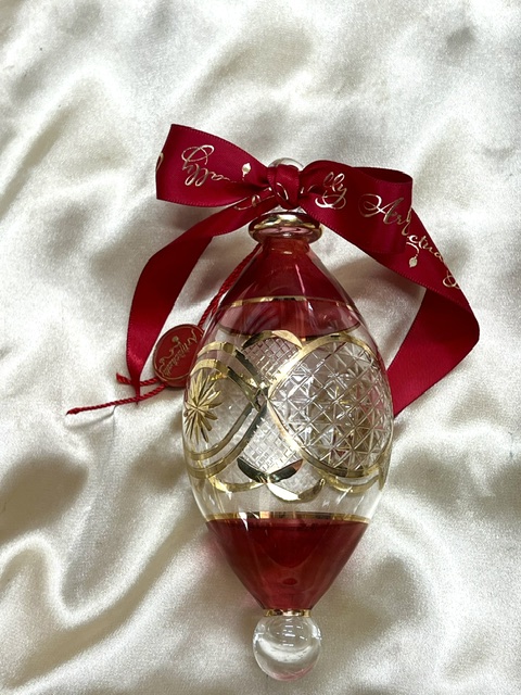Christmas Ornament (L) ~ Red