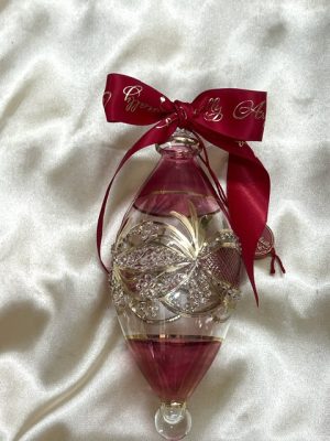 Christmas Ornament (L) ~ Red - Gift Box