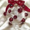 Christmas Ornament (L) ~ Red