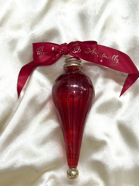 Christmas Ornament (L) ~ Red