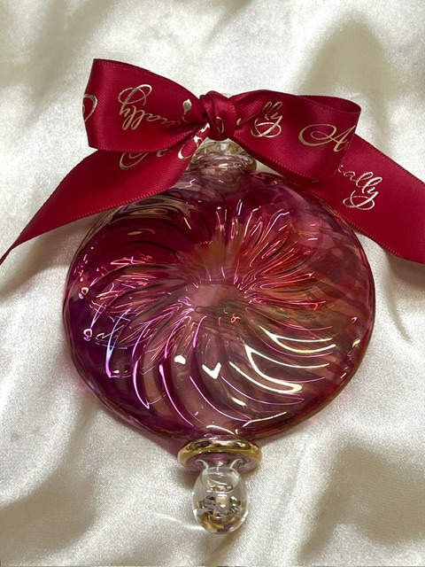 Christmas Ornament (L) ~ Red