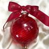 Christmas Ornament (L) ~ Red