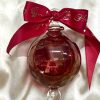 Christmas Ornament (L) ~ Red