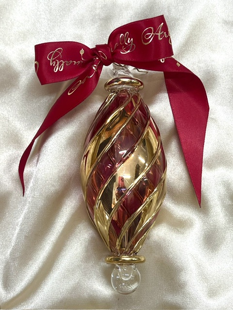 Christmas Ornament (L) ~ Red