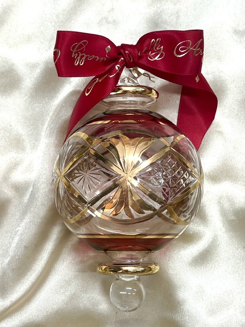 Christmas Ornament (L) ~ Red