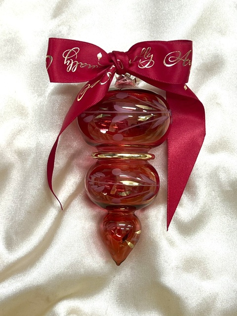 Christmas Ornament (L) ~ Red