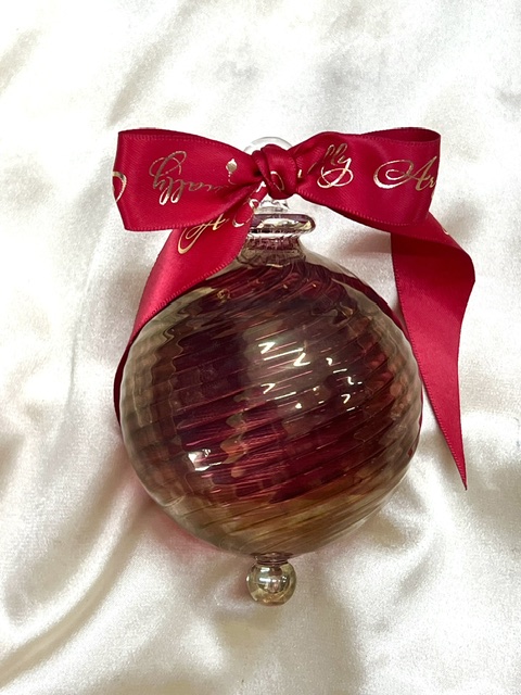 Christmas Ornament (L) ~ Red