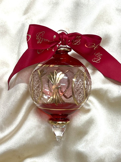 Christmas Ornament (L) ~ Red