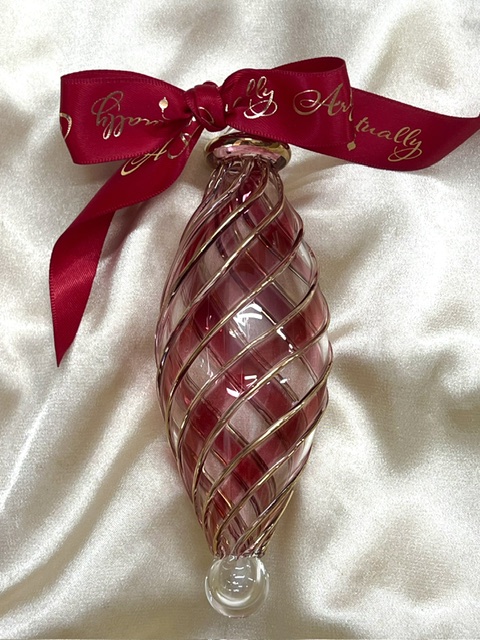 Christmas Ornament (L) ~ Red