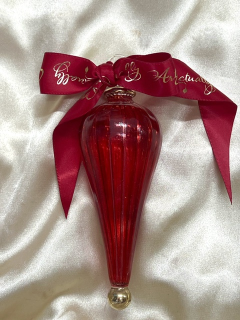Christmas Ornament (L) ~ Red