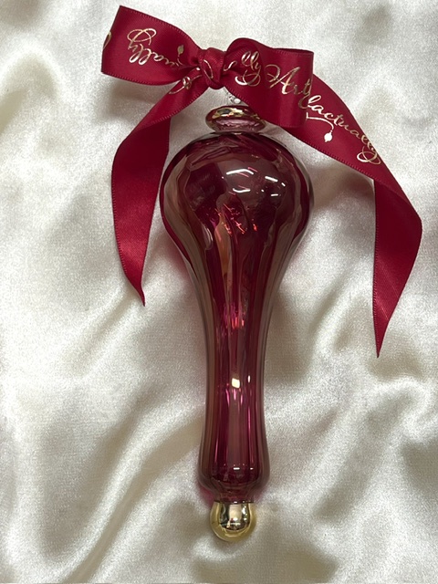 Christmas Ornament (L) ~ Red