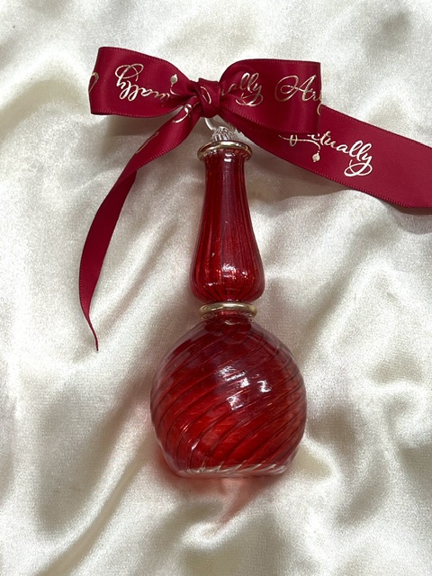 Christmas Ornament (L) ~ Red
