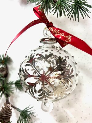Snowflake Dot (L) ~ Silver