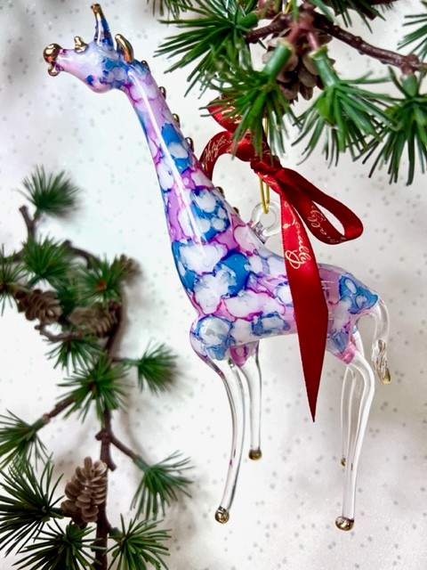 Gerry the Giraffe (L) ~ Blue/Purple