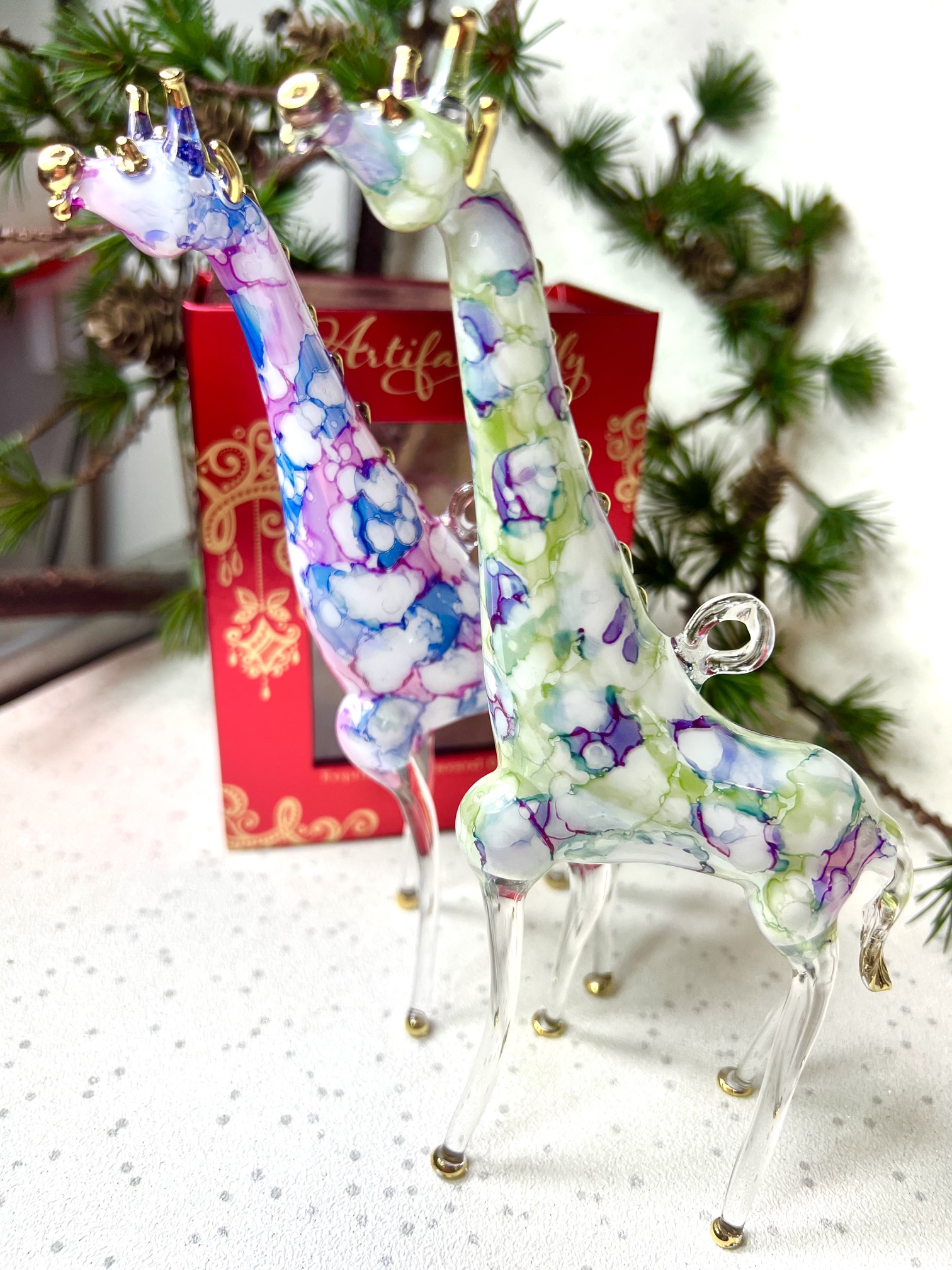 Gerry the Giraffe (L) ~ Blue/Purple - Image 3