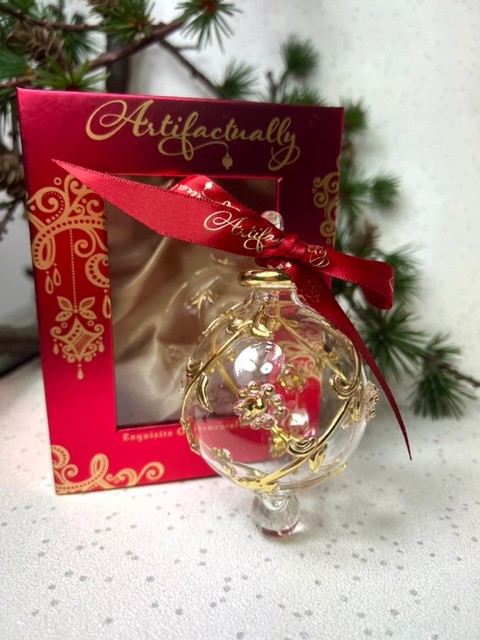 Golden Vine Ornament (M) ~ Gold - Image 2