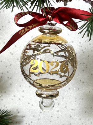 2026 ‘YEAR’ Bauble (M) ~ Yellow