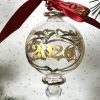 2026 ‘YEAR’ Bauble (M) ~ Gold