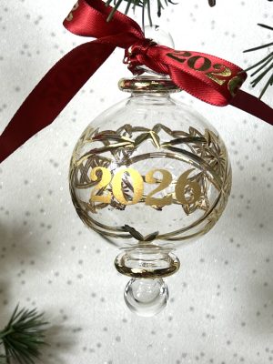 2026 ‘YEAR’ Bauble (M) ~ Gold