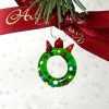Mini Christmas Wreath ~ Green