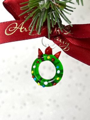 Mini Christmas Wreath ~ Green