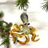 Octopus Ornament (M) ~ Amber