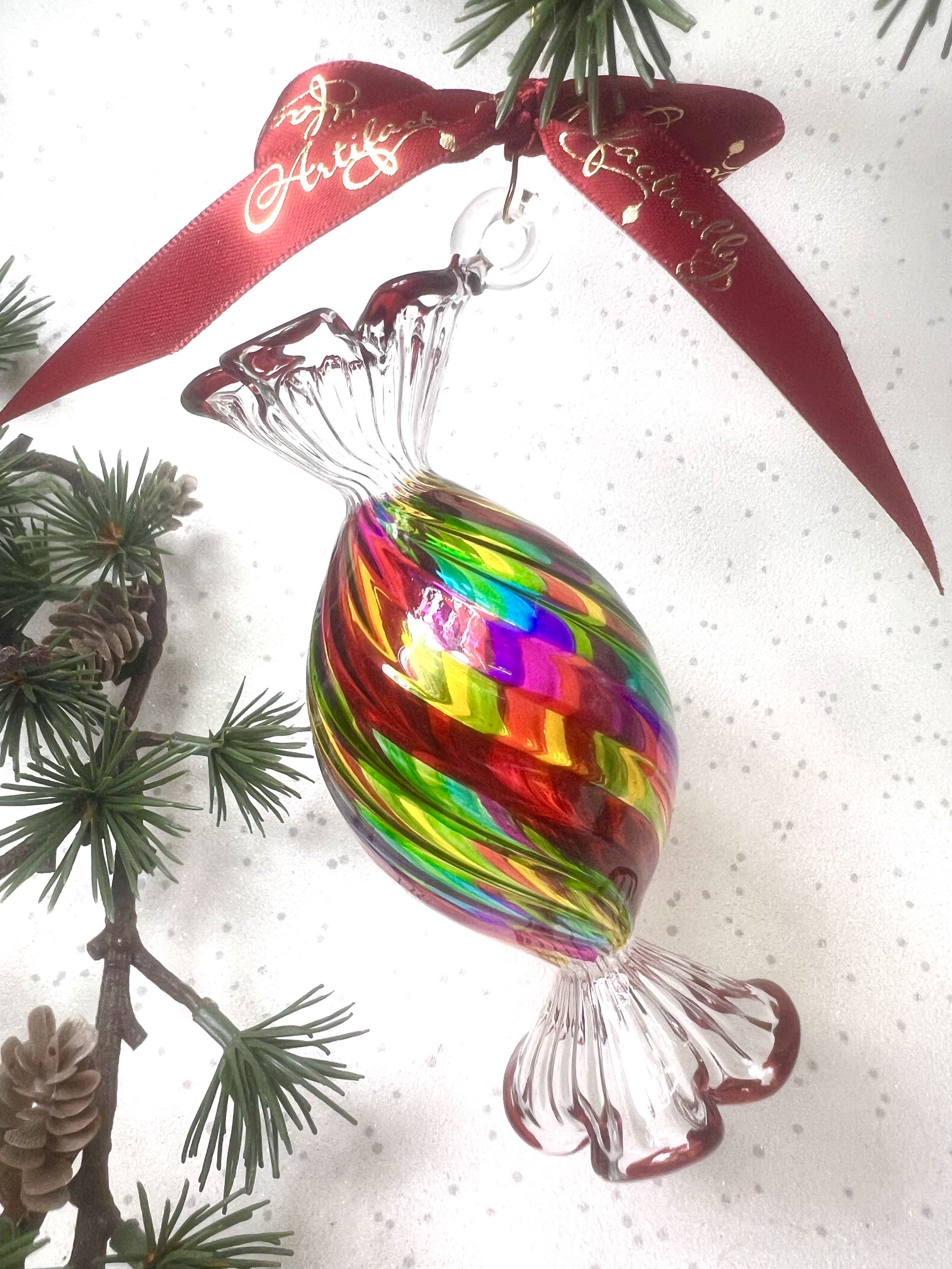 Jumbo Oval Sweet (L) ~ Rainbow