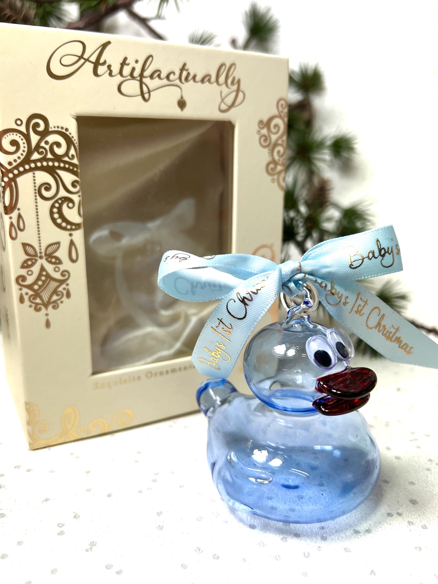 Baby’s 2026 Rubber Duckie (M) ~ Blue - Image 2