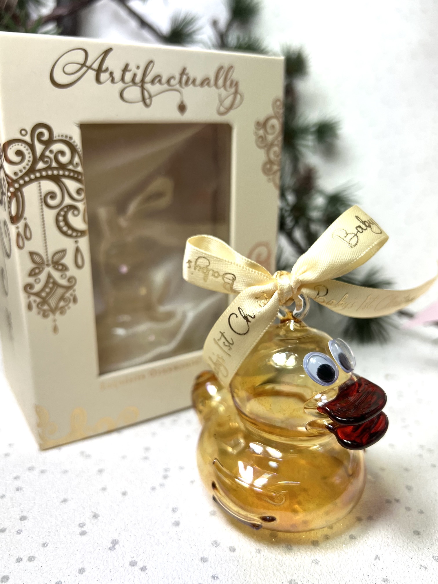 Baby’s 2026 Rubber Duckie (M) ~ Lemon - Image 2