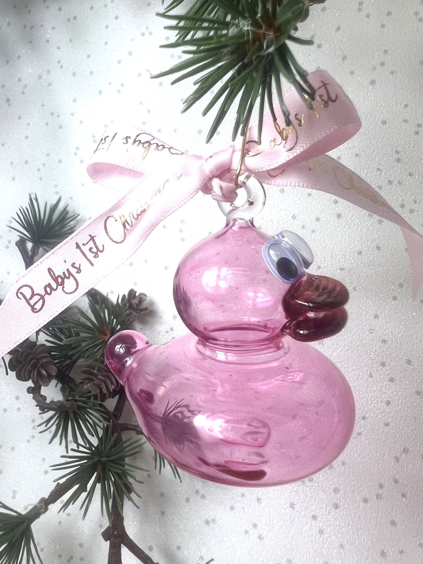 Baby’s 2026 Rubber Duckie (M) ~ Pink