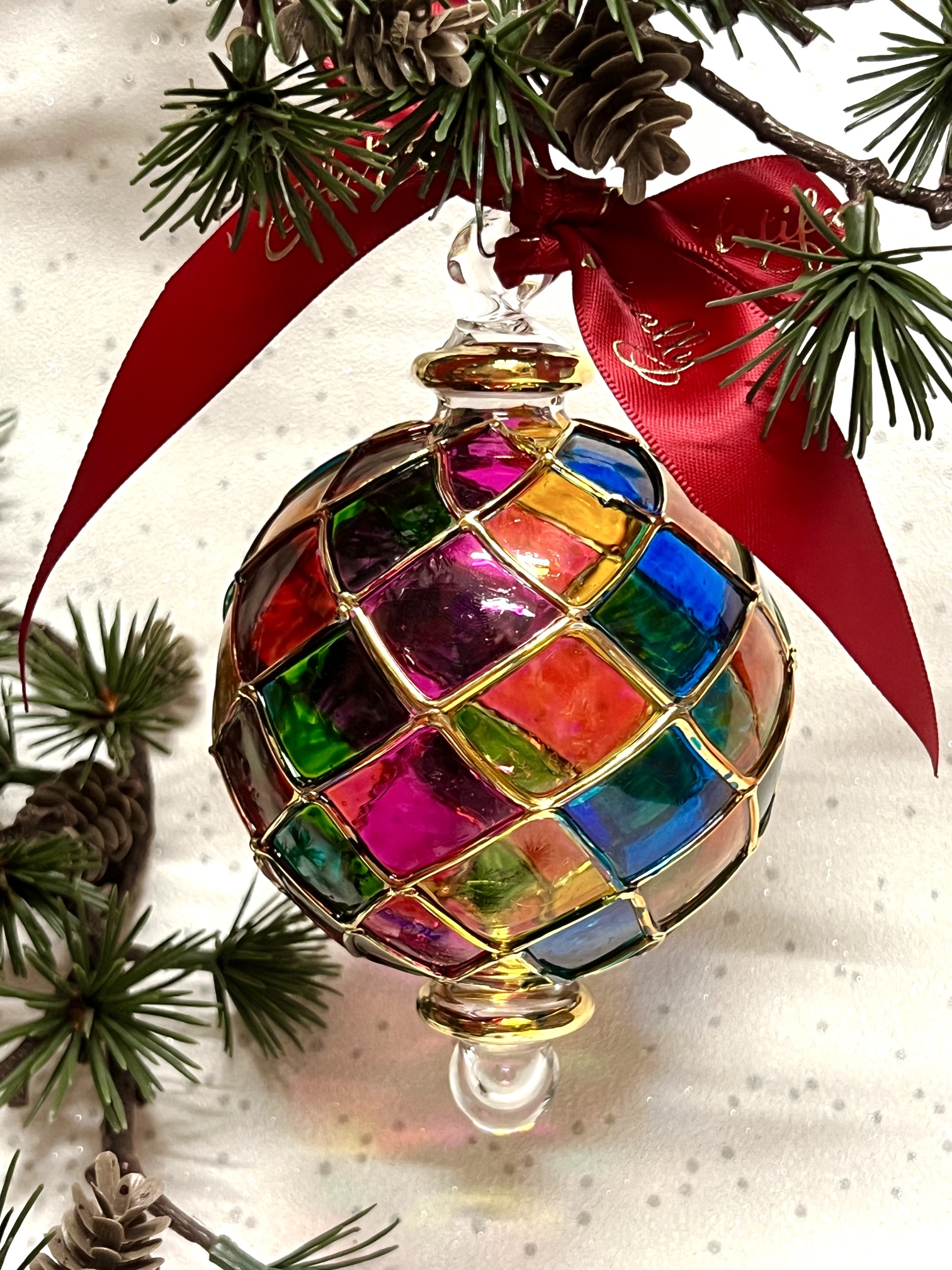Stained Glass Window Bauble (S, M, L) ~ Multi