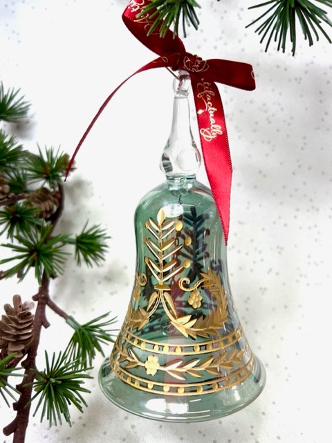 Versailles Etched Bell (L) - Green